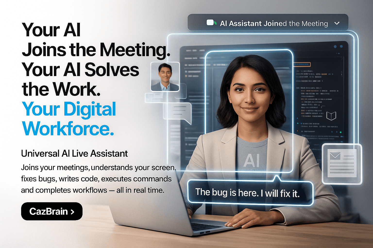 Universal Screen-sharing AI Workforce preview 4